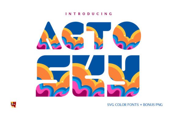 Acto Sky Review: A Vibrant Color Font for Modern Design