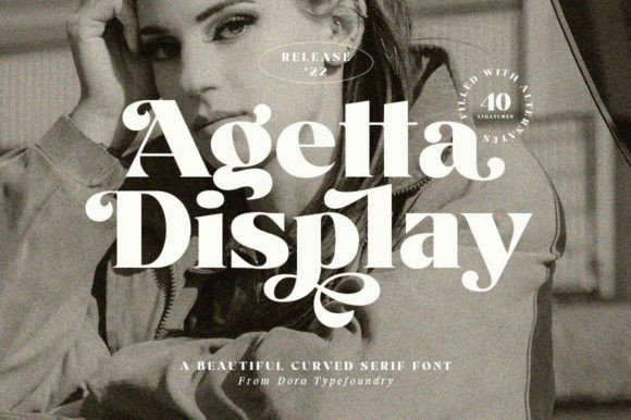 Agetta Display Font Review for Campaign Designers