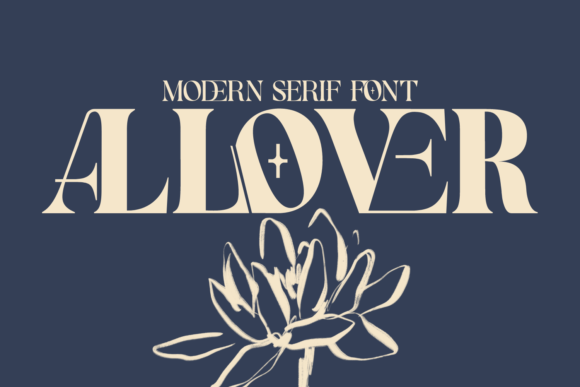 Allover Modern Serif Font: A Handmade Product Design Review