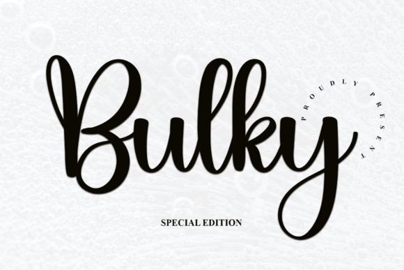 Bulky Handwritten Font: Elevate Your Business Visuals