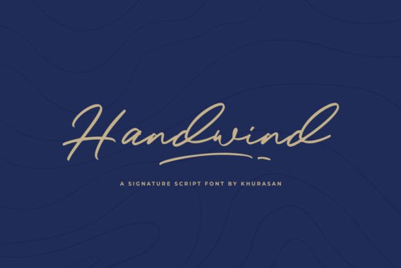 Handwind Script Font Review for Modern Branding and Design