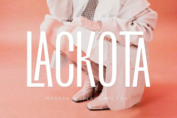 Lackota Sans Serif Font for Luxury Branding and Design