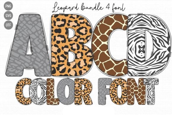 Leopard Font Review: A Decorative Color Font for Campaign Designers
