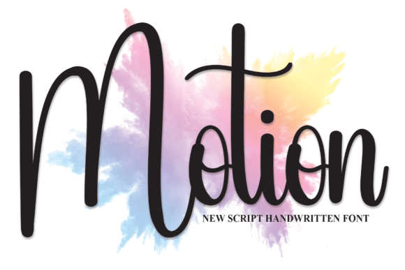 Motion Font Brings Warmth to Campaign Visuals