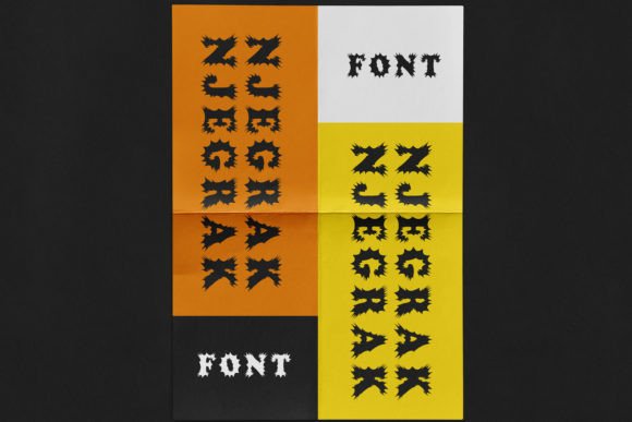 Njegrak Font Review: Bold Script Handwritten for Branding