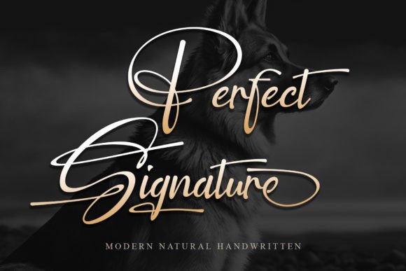 Perfect Signature: A Handwritten Font That Elevates Digital Brand Design