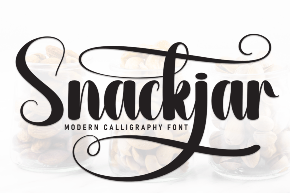 Snackjar: A Script Handwritten Font for Elegant Editorial Layouts