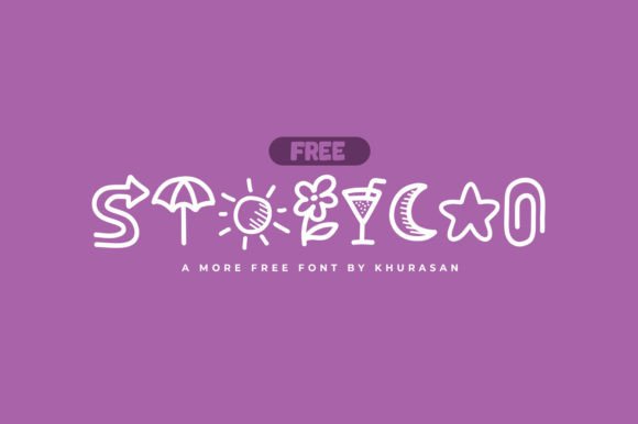 Storycan: A Modern Dingbats Font for Creative Design Projects