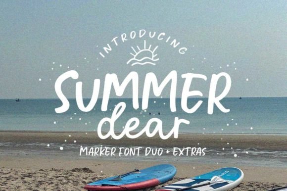 Summer Dear: A Natural Script Handwritten Font for Designers